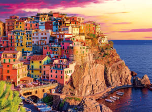 Cinque Terre Sunset By Buffalo Games