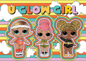 U Glow Girl! Game & Toy By Buffalo Games