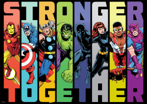 Marvel: Stronger Together Books & Reading By Buffalo Games
