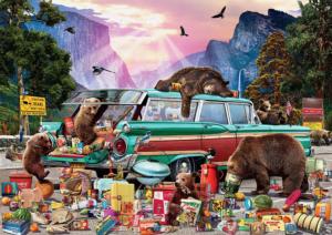 Yosemite Picnic Bear Large Piece By Buffalo Games