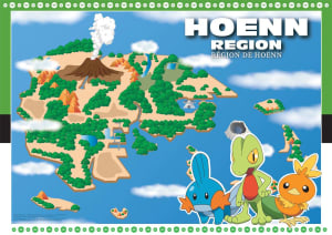 Hoenn Region Pop Culture Cartoon By Buffalo Games