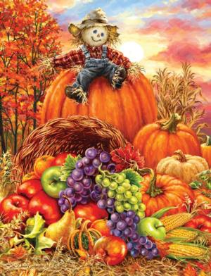 Harvest Cornucopia Halloween Jigsaw Puzzle By Springbok