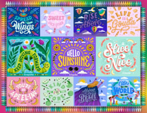 Crayola Colors of Kindness Quotes & Inspirational By Springbok