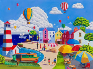 Balloon Seller Hot Air Balloon By Springbok