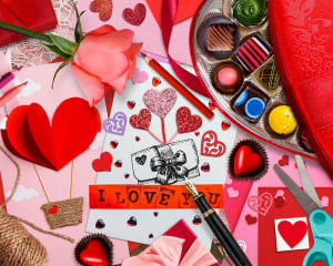 Be My Valentine Limited Release Collage By Springbok