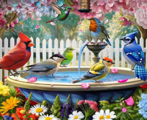 Birds Of Spring 500Pc Birds By Springbok