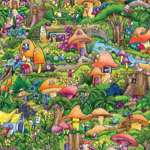 Fairytale Mushroom Forest Flower & Garden By Springbok
