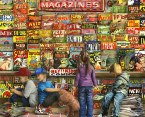 Comic Book Heaven Shopping By Springbok