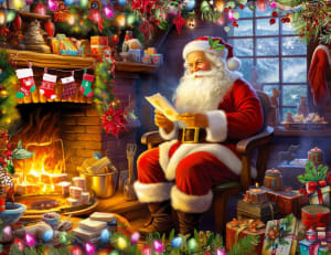 Naughty Or Nice  Christmas By Springbok