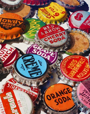 Bottle Caps Limited Release Collage By Springbok