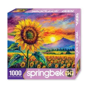 Sunflower Sunset Limited Release Landscape By Springbok