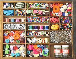 Puzzles to Remember - The Sewing Box Mother's Day By Springbok