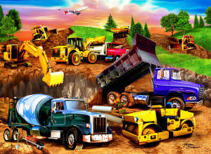 Construction Crowd Construction By Ravensburger