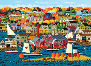 Home Country - Cape Ann Folk Art By RoseArt