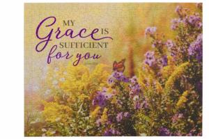 My Grace 2 Cor. 12:9 Religious Jigsaw Puzzle By Christian Art Gifts