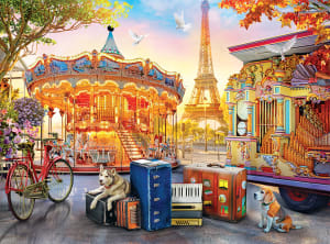 Carrousel de Paris Paris & France By Buffalo Games