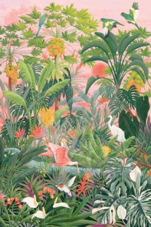 Tropical Oasis Flower & Garden Jigsaw Puzzle By Lantern Press