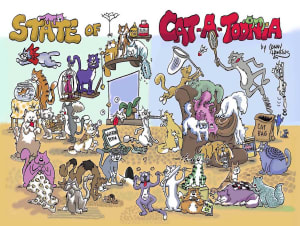 State Of Cat-A-Toonia Humor By GoodWay Puzzles