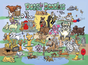 Doggy Doodles Humor By GoodWay Puzzles