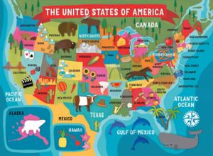 Kids USA Map