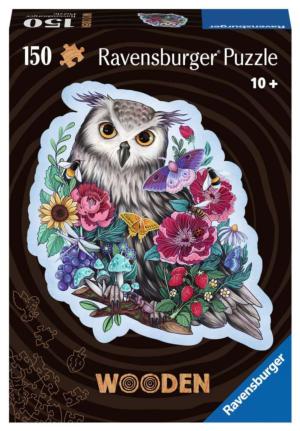 Mysterious Owl Birds Wooden Jigsaw Puzzle By Ravensburger