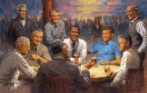 The Democratic Club Patriotic By SunsOut