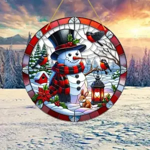Snowman Suncatcher By Gift Solutions