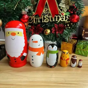 Russian Nesting Dolls - Christmas By Gift Solutions