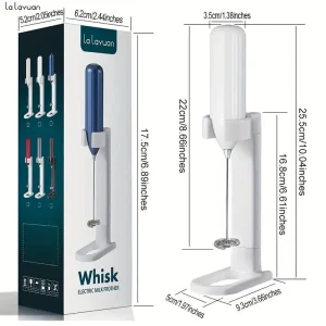 Milk Frother - Drink Mixer - Coffee Mixer By Gift Solutions