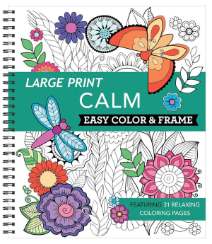 Stress Free Coloring Book - CALM By Gift Solutions