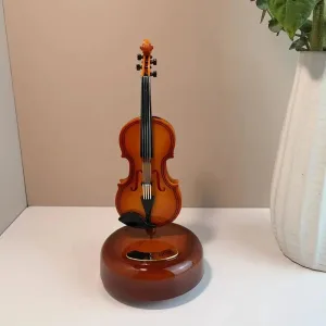 Violin Music Box Ornament By Gift Solutions