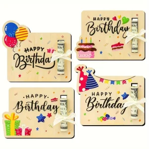 Happy Birthday Money Holder Card By Gift Solutions