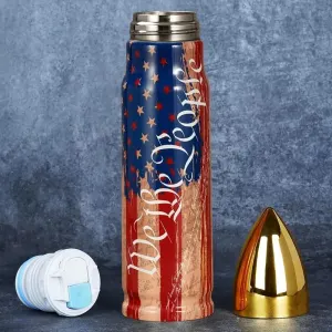 We The People - Bullet Shaped Tumbler By Gift Solutions