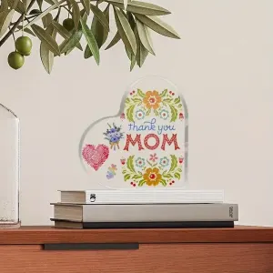 Thank You Mom Acrylic Plaque By Gift Solutions