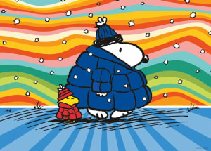 Peanuts Snoopy Puffer Coat Peanuts By Ceaco