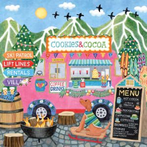 Festive Food Truck Ii Food and Drink By Ceaco