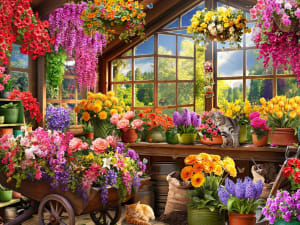 Colorful Potting Flower & Garden By Ceaco