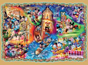 Silver: Mickey's Carnival Mickey & Friends Jigsaw Puzzle By Ceaco