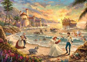 Little Mermaid Celebration Of Love Disney Princess Jigsaw Puzzle By Ceaco