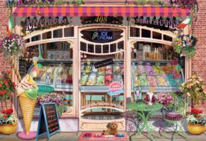 Ice Cream Shop Window Dessert & Sweets Jigsaw Puzzle By Ceaco
