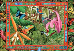 Delightful Rainforest Jungle Animals By Ceaco