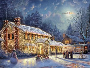 National Lampoon's Christmas Vacation (Thomas Kinkade Holiday Movies) Christmas By Ceaco