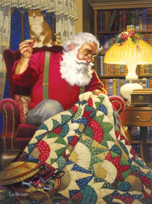 Quilting Santa Christmas By SunsOut