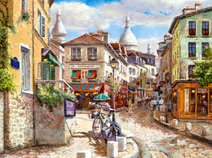 Montmartre Sacre Coeur Bicycle By Castorland