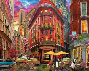 NYC Street New York By Springbok