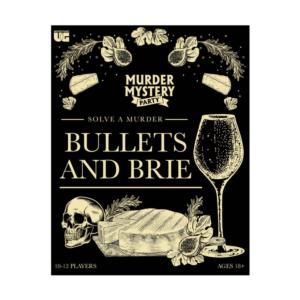 Murder Mystery Party Game - Bullets & Brie By University Games