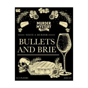 Murder Mystery Party Game - Bullets & Brie By Bepuzzled