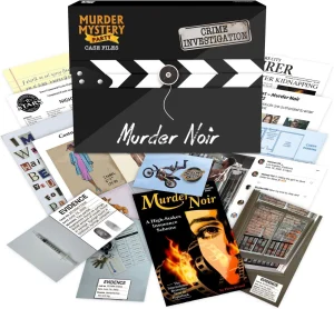 Murder Mystery Party Case Files: Murder Noir By Bepuzzled