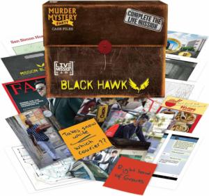 Murder Mystery Party Case Files: Mission Black Hawk By University Games