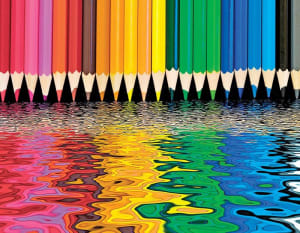 Pencil Pushers Rainbow & Gradient By Springbok